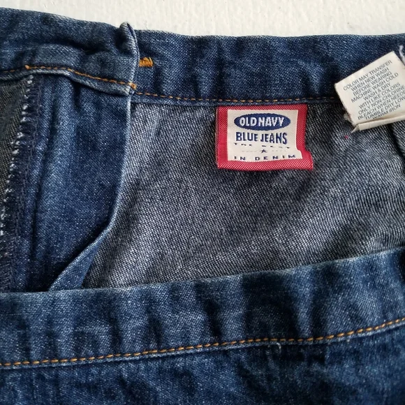 Pretty Dark Blue Denim skirt size 16 Old Navy - Picture 7 of 8